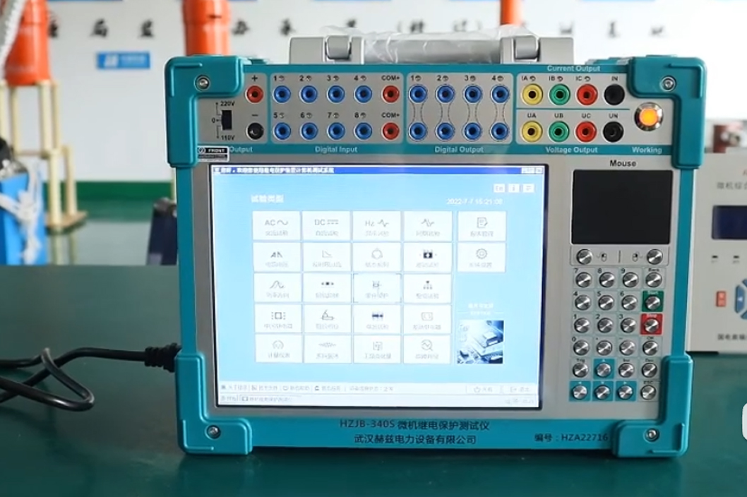 HZJB-340S 繼電保護測試儀-面板介紹